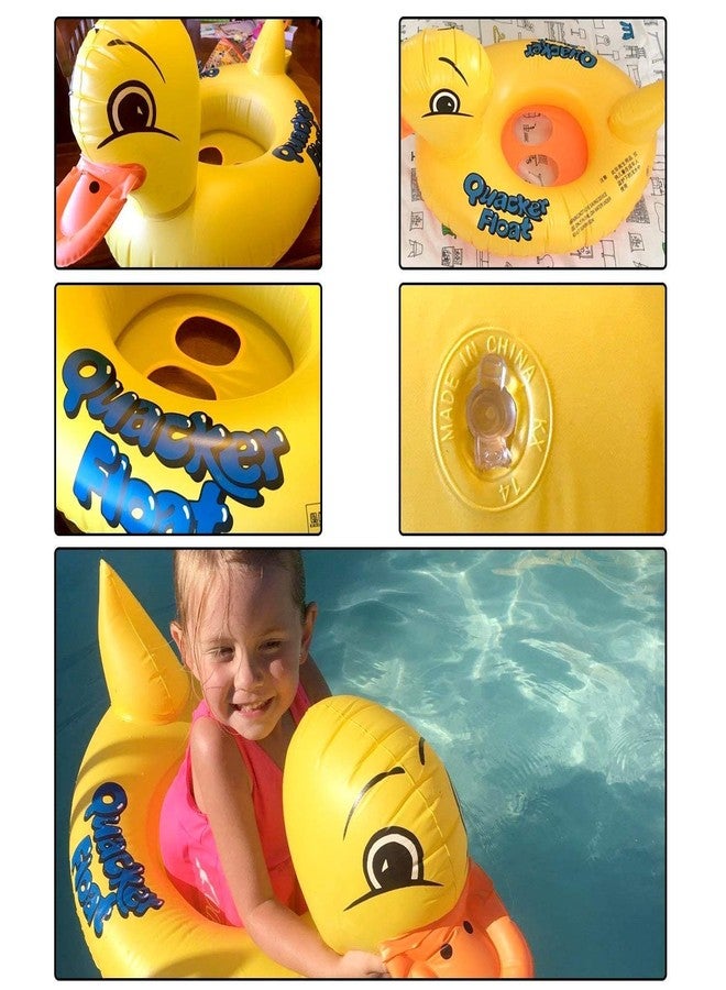 CLICK CHARM Swimming Tube for Kids Baby Safe Anti-flip Inflatable Floats Accessories (Duck Tube) - Image 4